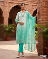 Sahiba Vol 1 By Sanjana Pure Organza Kurti With Bottom Dupatta Wholesale Online